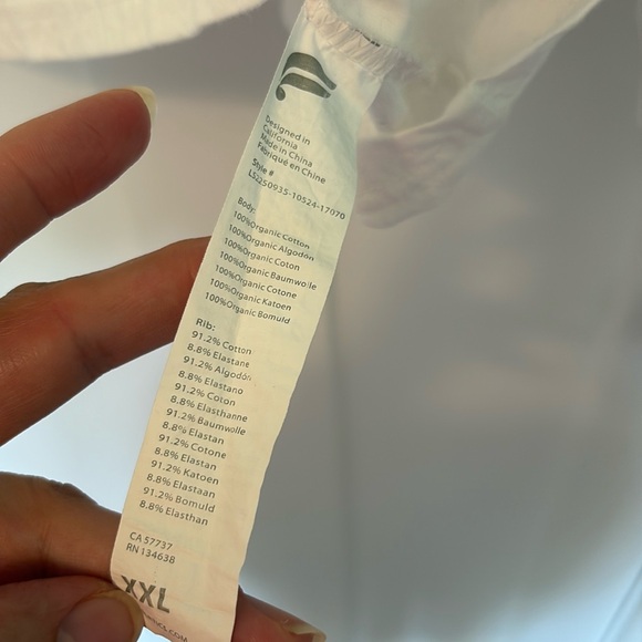 Fabletics dip die long sleeve boyfriend t - Picture 5 of 8